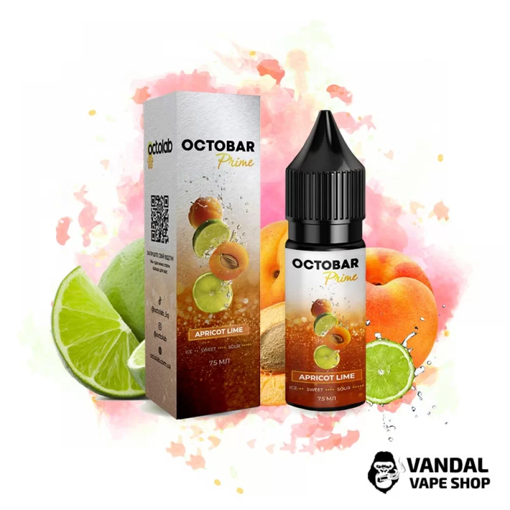 Набор для самозамеса Octobar Prime - со вкусом абрикоса и лайма