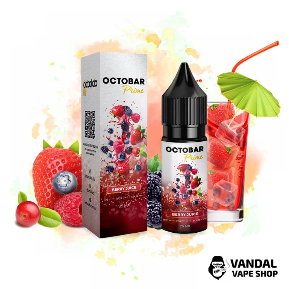 Набор для самозамеса Octobar Prime - со вкусом ягодного сока