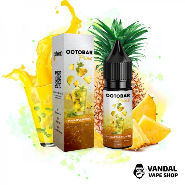 Набір для самозамісу Octobar Prime - зі смаком мохіто з ананасом