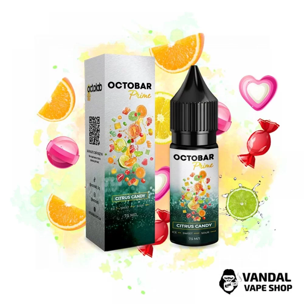 Набор для самозамеса Octobar Prime - со вкусом цитрусовой конфеты