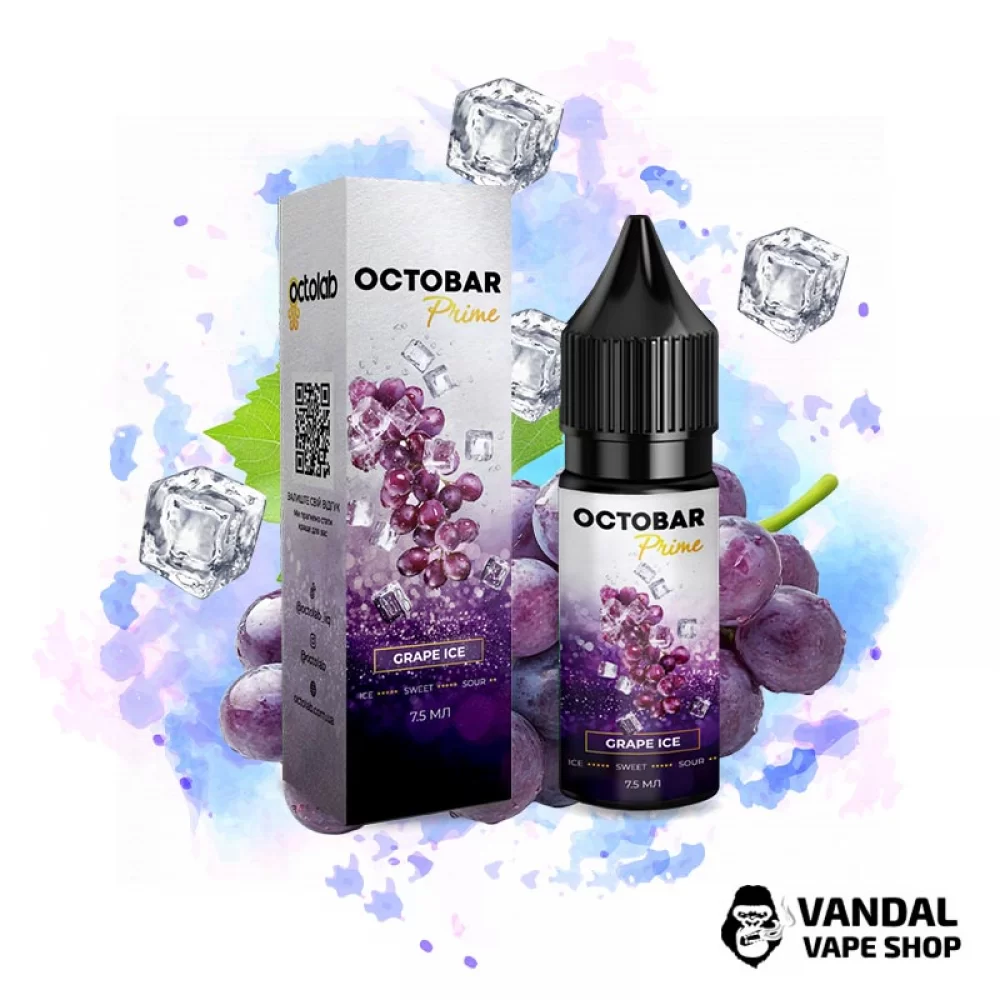 Набор для самозамеса Octobar Prime - со вкусом винограда с холодком