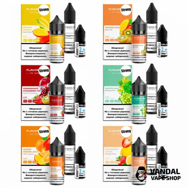 Набор для самозамеса Flavorlab PE 10000 Strong 30 мл