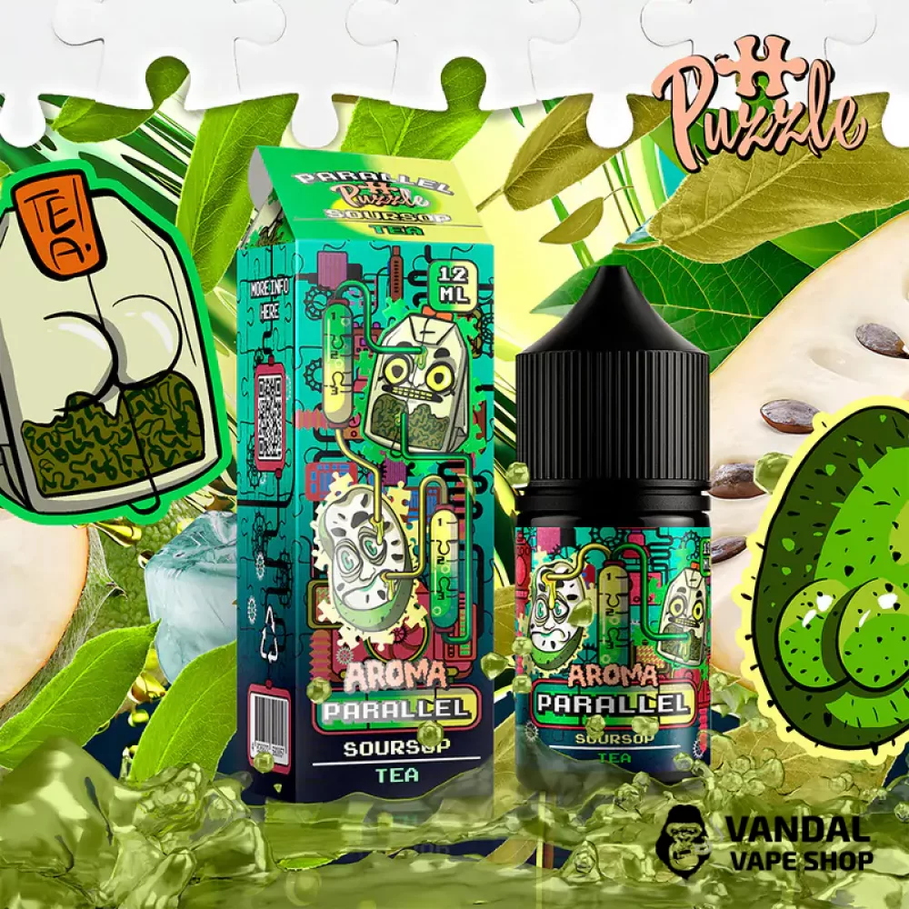 Набор для самозамеса In Bottle Parallel Puzzle 30 мл 50 мг со вкусом соусеп чая Набор для самозамеса In Bottle Parallel Puzzle 30 мл 50 мг со вкусом соусеп чая