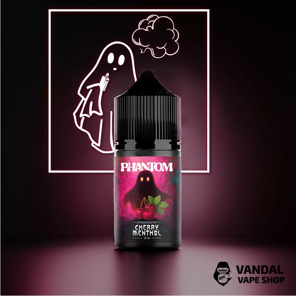 Набор для самозамеса Phantom 30 мл 65 мг - со вкусом вишни с ментолом