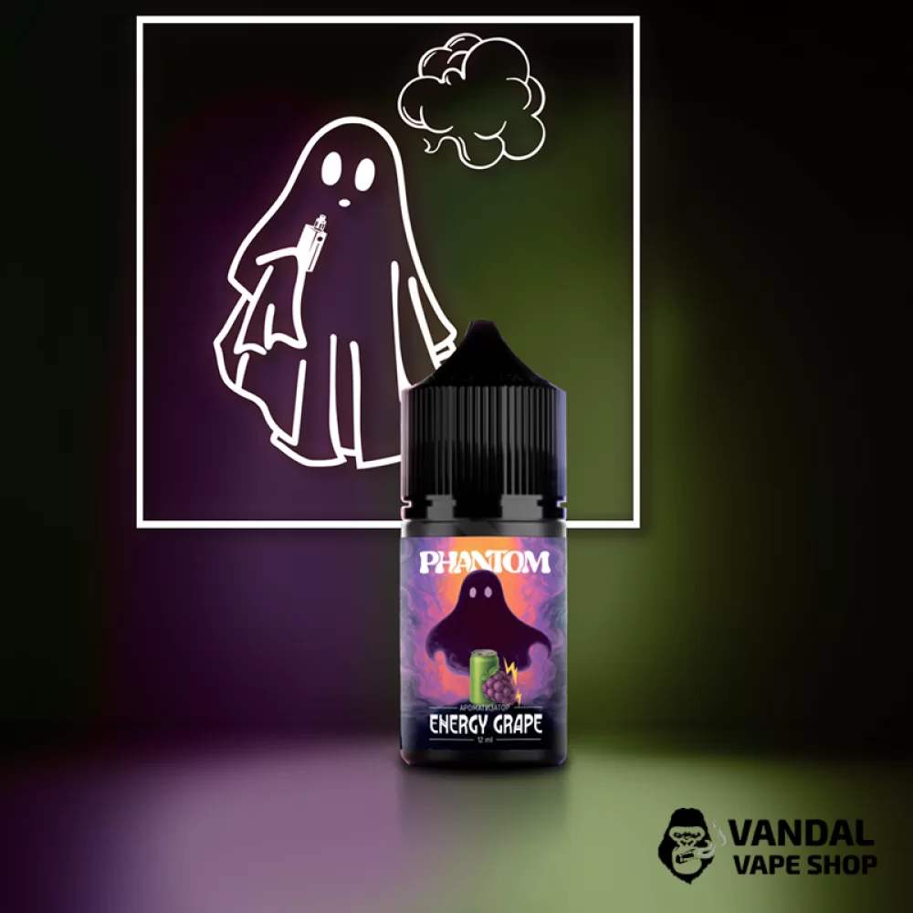 Набір для самозамісу Phantom 30 мл 65 мг - зі смаком виноградного енергетику