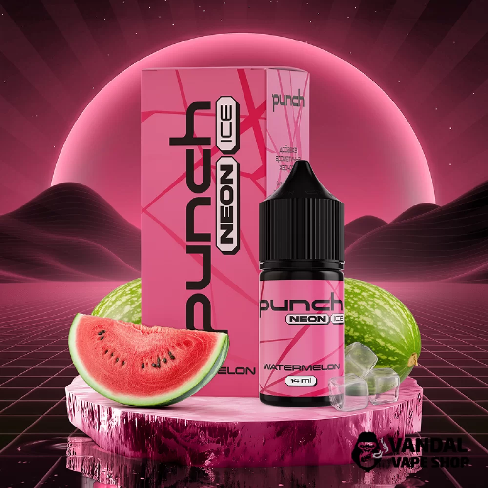 Набор для самозамеса Punch Neon Ice 30 мл 65 мг со вкусом арбуза со льдом