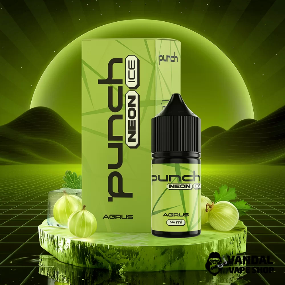 Набор для самозамеса Punch Neon Ice 30 мл 65 мг со вкусом крижовника со льдом
