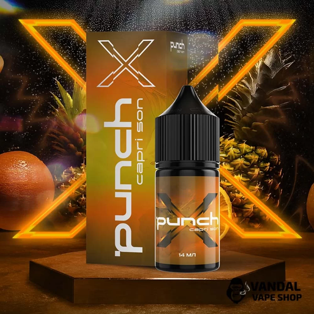 Набор для самозамеса Punch X 30 мл - со вкусом ананаса, груши и апельсина