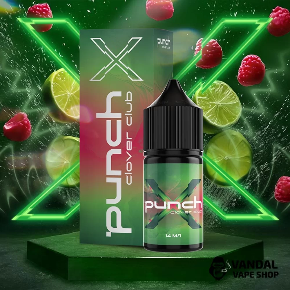 Набор для самозамеса Punch X 30 мл - со вкусом малины с кислинкой лайма и уникальным ароматом хвои