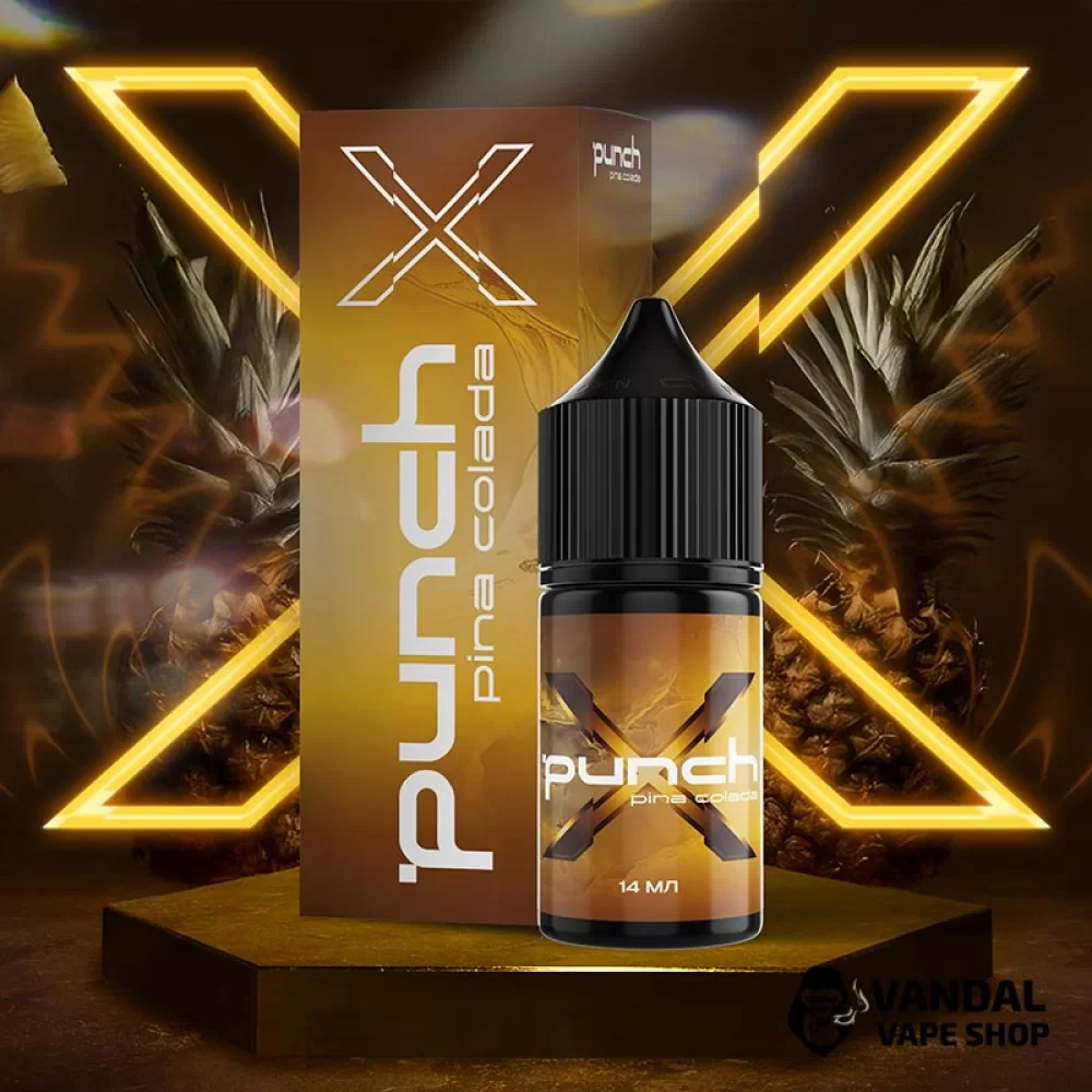 Набор для самозамеса Punch X 30 мл - со вкусом сладкого ананаса, нежного кокоса и нотки карамели.