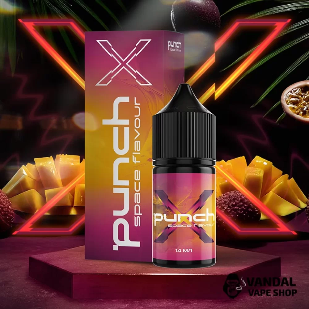 Набор для самозамеса Punch X 30 мл - со вкусом манго, яркой маракуи и нежного личи