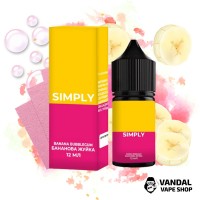 Набір Simply - Banana Bubblegum 30 мл 25 мг