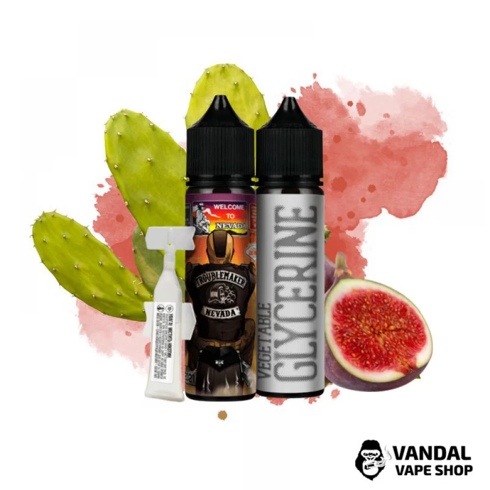 Набор для самозамеса Troublemaker Organic 60 мл 3 мг со вкусом кактуса и инжира