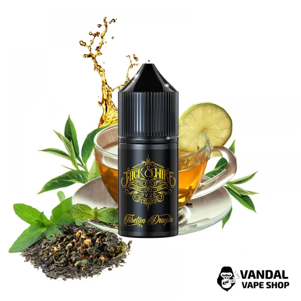 Набор для самозамеса Wick&Wire Salt 30 мл 65 мг со вкусом зеленого чая