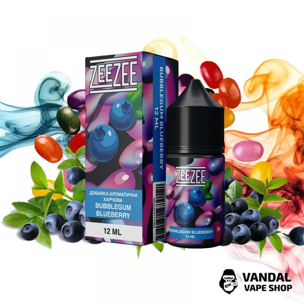 Набір для самозамісу ZeeZee - зі смаком жуйки з чорницею Набір для самозамісу ZeeZee - зі смаком жуйки з чорницею