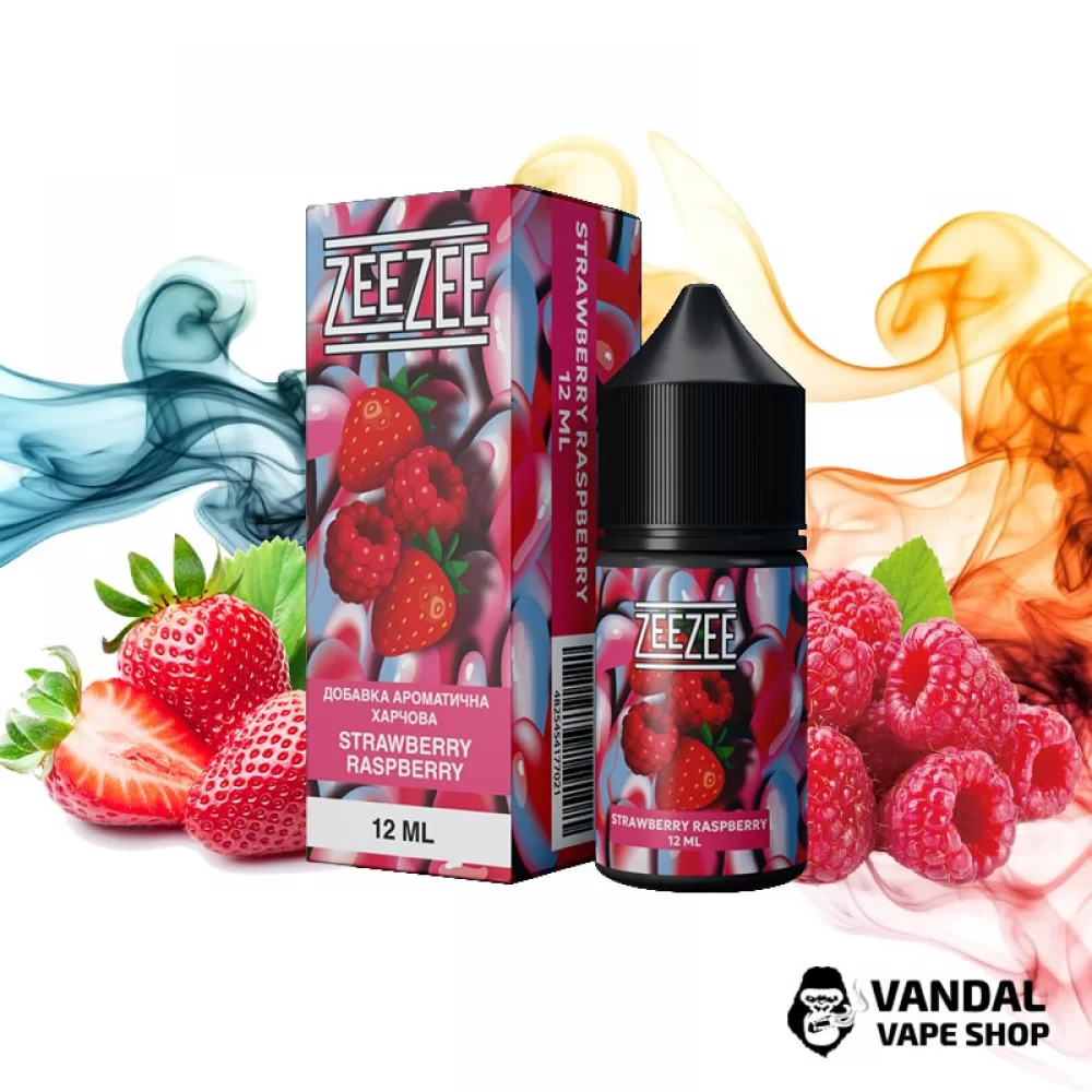 Набір для самозамісу ZeeZee - зі смаком полуниці з малиною Набір для самозамісу ZeeZee - зі смаком полуниці з малиною
