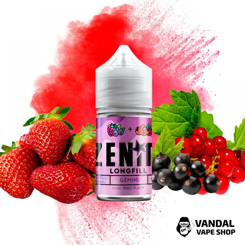 Набор для самозамеса Zenith 30 мл 50 мг – со вкусом клубники, красной и черной смородины