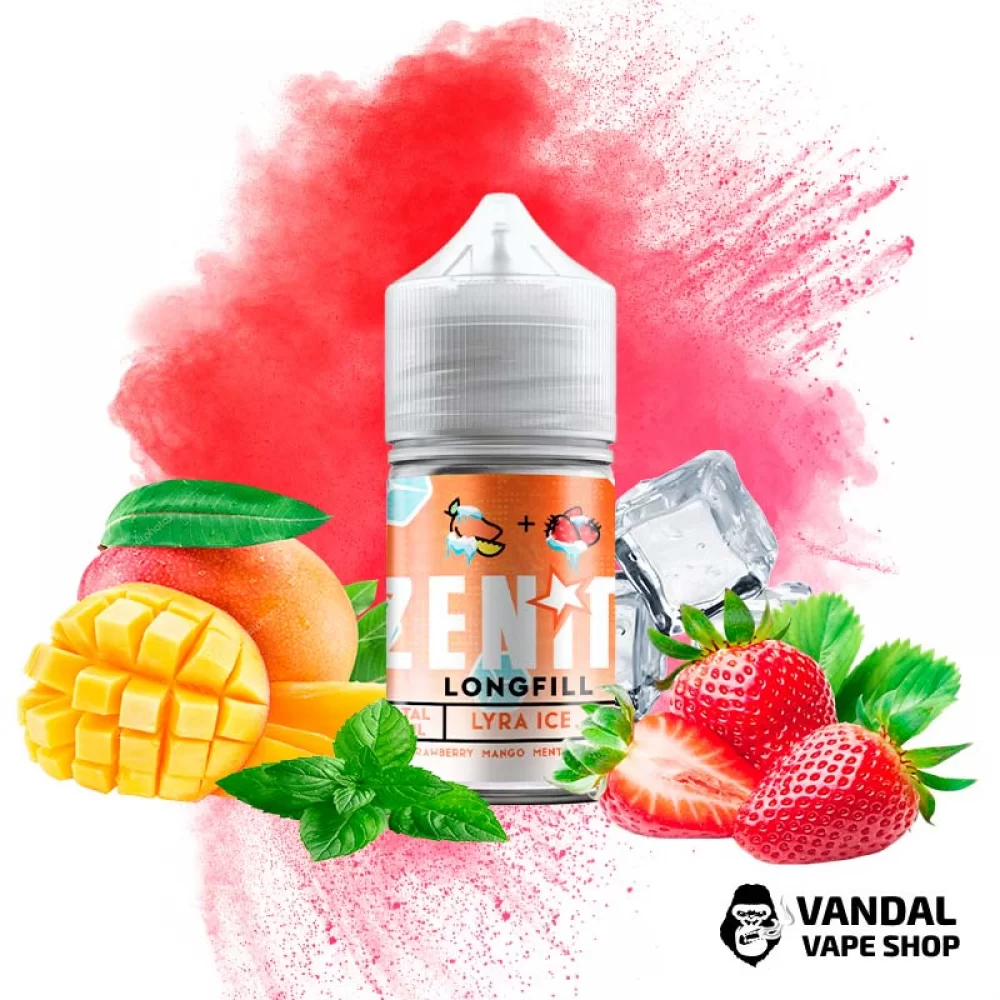 Набор для самозамеса Zenith 30 мл 50 мг – со вкусом клубника и манго с холодком