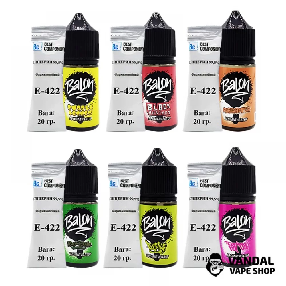 Набор для самозамеса Balon Salt 30 мл Набор для самозамеса Balon Salt 30 мл