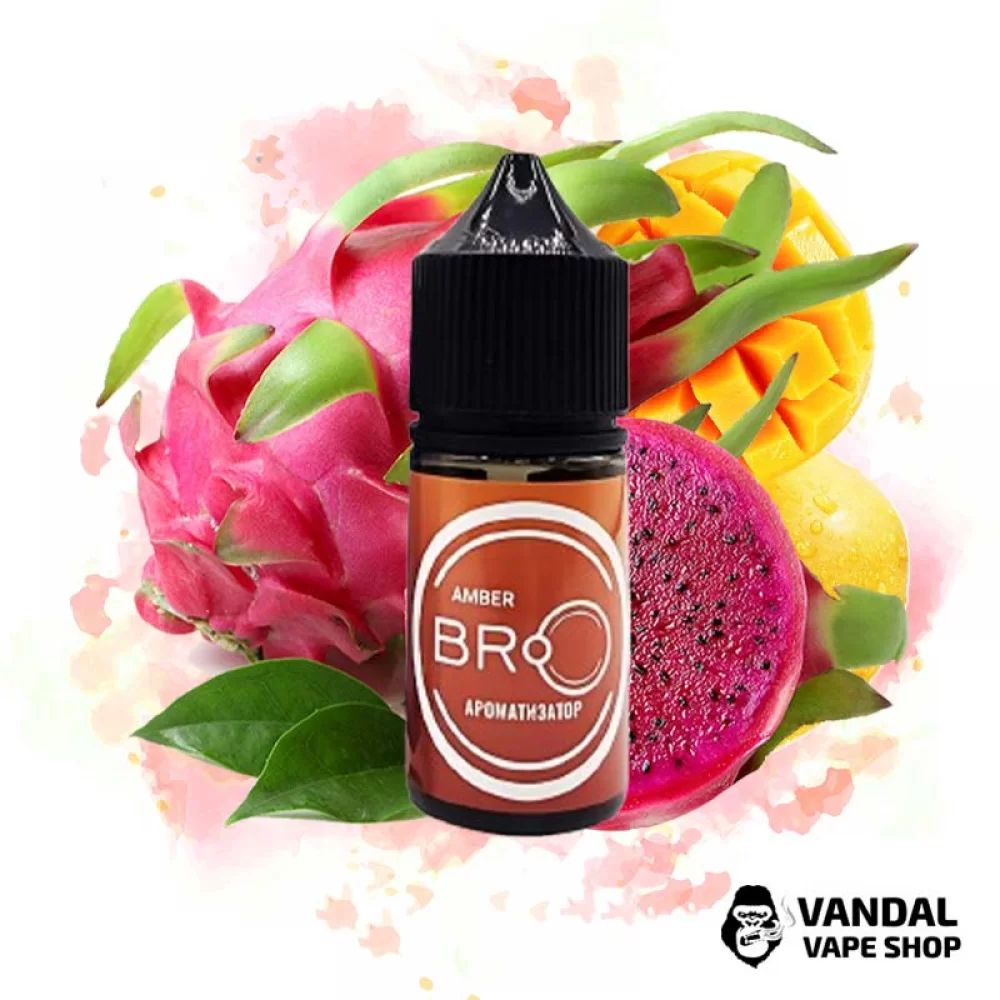 Набор для самозамеса Bro Salt 30 мл 25 мг со вкусом манго и фрукта дракона Набор для самозамеса Bro Salt 30 мл 25 мг со вкусом манго и фрукта дракона