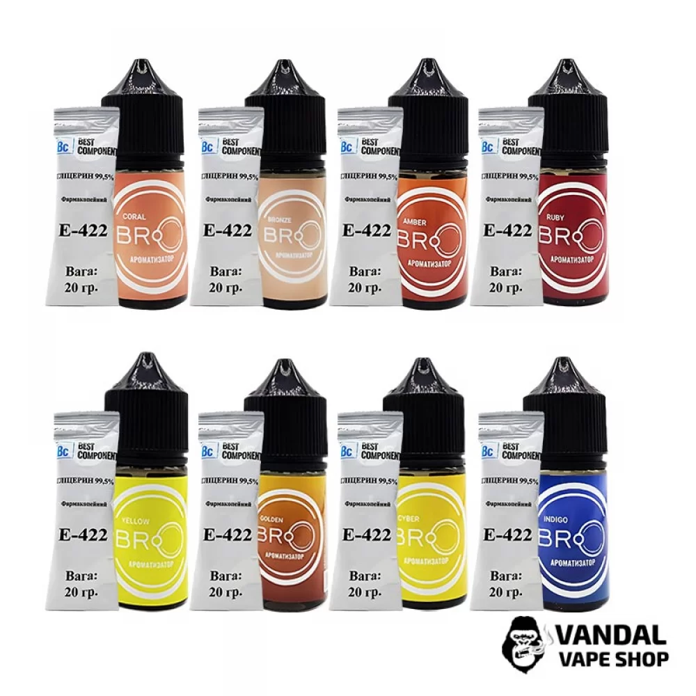 Набор для самозамеса Bro Salt 30 мл Набор для самозамеса Bro Salt 30 мл