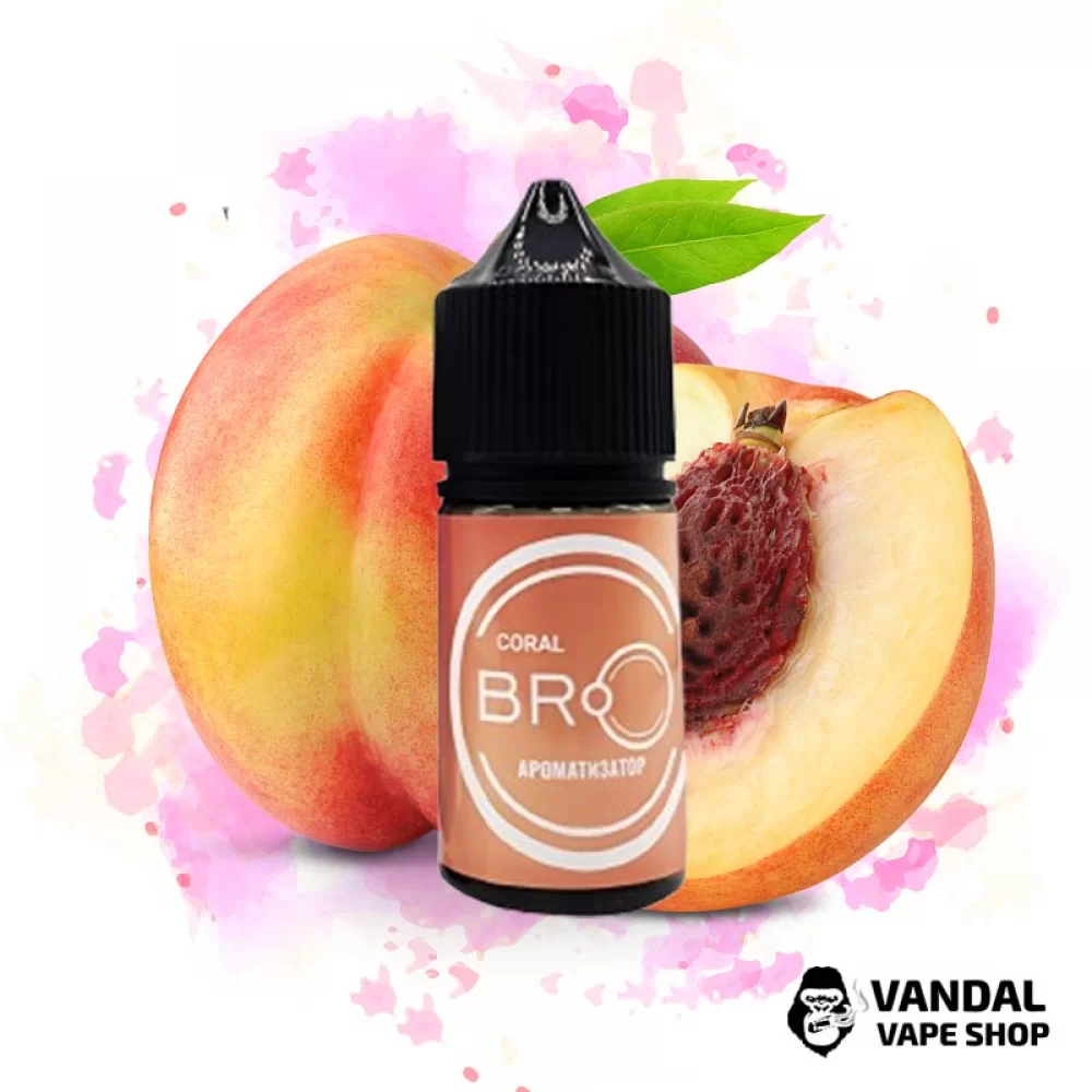 Набор для самозамеса Bro Salt 30 мл 25 мг со вкусом персика Набор для самозамеса Bro Salt 30 мл 25 мг со вкусом персика