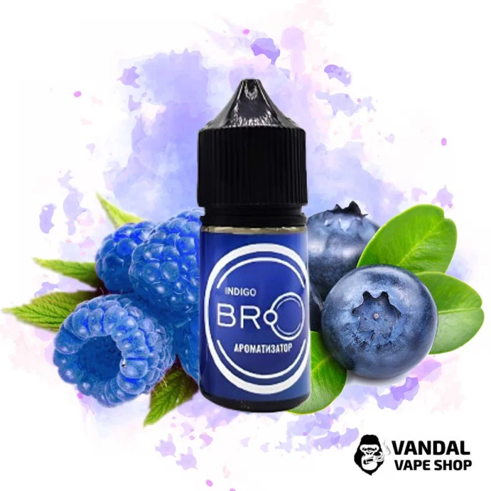 Набор для самозамеса Bro Salt 30 мл 65 мг со вкусом синих ягод Набор для самозамеса Bro Salt 30 мл 65 мг со вкусом синих ягод