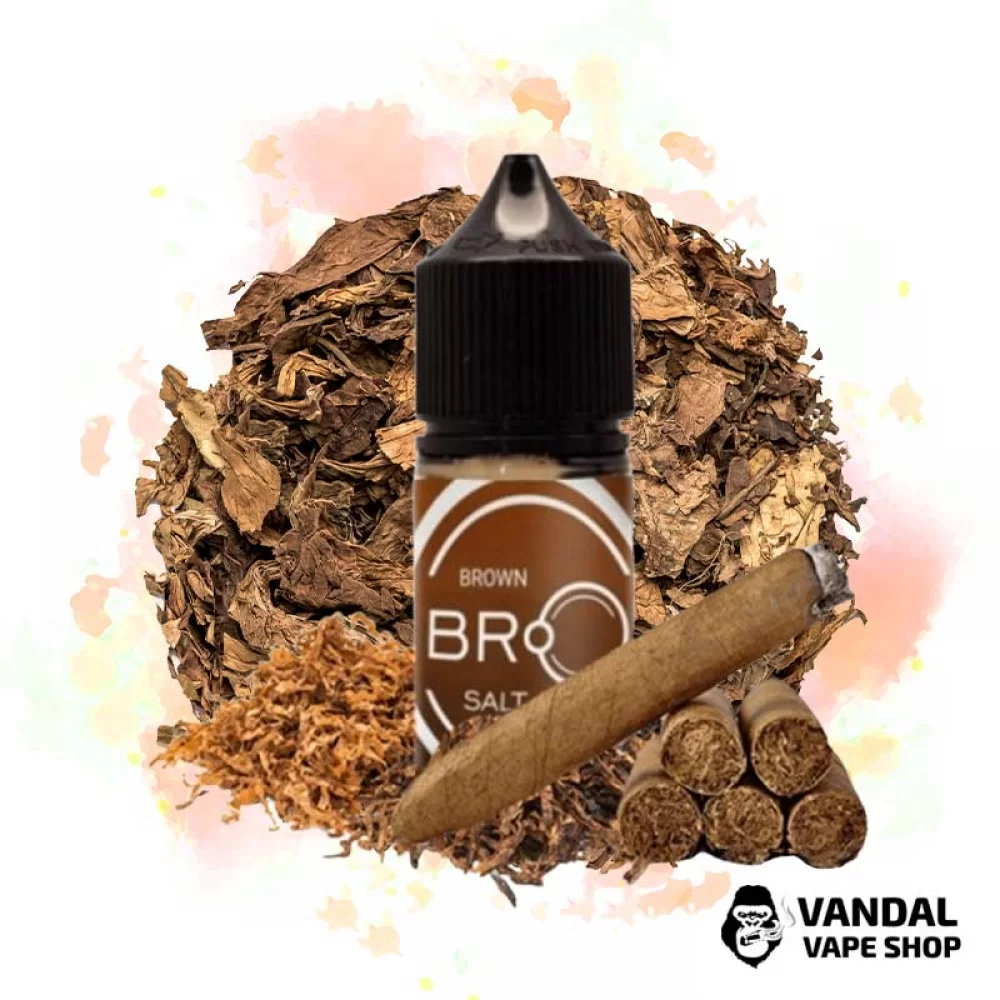 Набор для самозамеса Bro Salt 30 мл 65 мг со вкусом табака