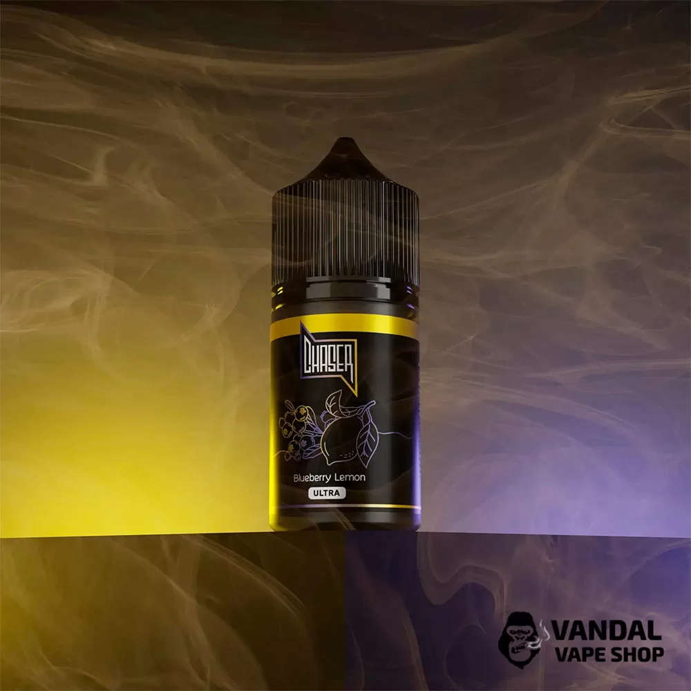 Набор для самозамеса Chaser Black 30 мл 50 мг со вкусом черники и лимона Набор для самозамеса Chaser Black 30 мл 50 мг со вкусом черники и лимона