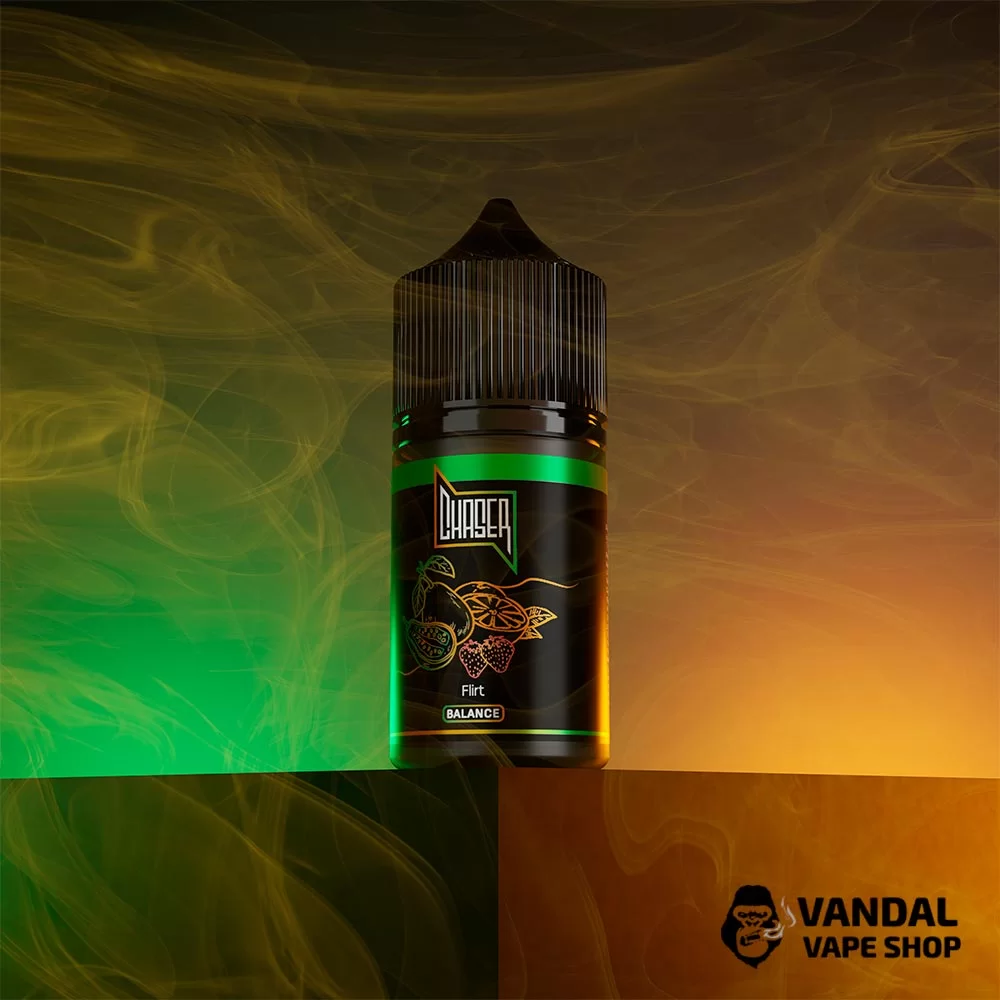 Набор для самозамеса Chaser Black 30 мл 50 мг со вкусом апельсинового сока, гуавы и клубники Набор для самозамеса Chaser Black 30 мл 50 мг со вкусом апельсинового сока, гуавы и клубники