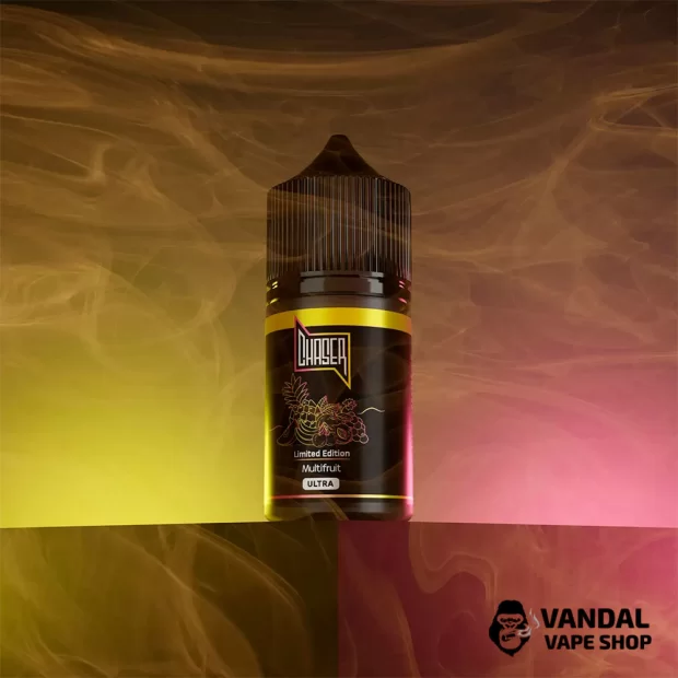 Набор для самозамеса Chaser Black 30 мл 50 мг со вкусом манго, ананаса и апельсина Набор для самозамеса Chaser Black 30 мл 50 мг со вкусом манго, ананаса и апельсина