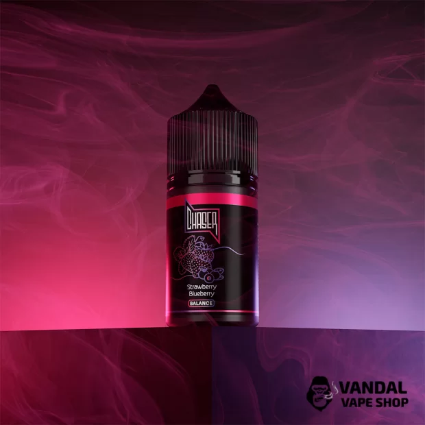 Набор для самозамеса Chaser Black 30 мл 65 мг со вкусом клубники и черники Набор для самозамеса Chaser Black 30 мл 65 мг со вкусом клубники и черники