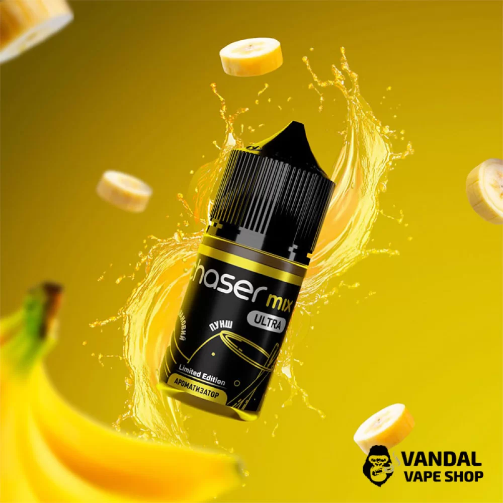 Набор для самозамеса Chaser Mix 30 мл 65 мг со вкусом бананового пунша
