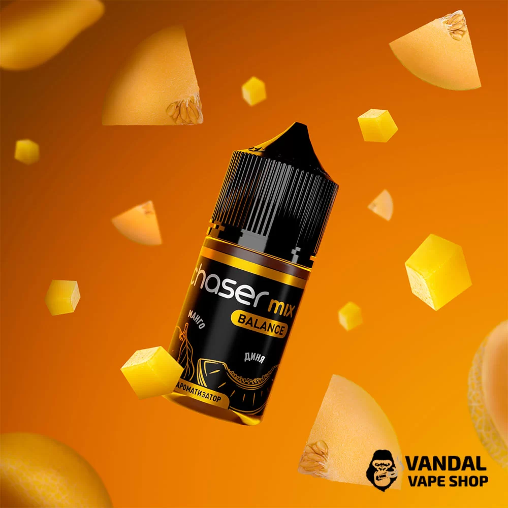 Набір для самозамісу Chaser Mix 30 мл 65 мг зі смаком манго і дині Набір для самозамісу Chaser Mix 30 мл 65 мг зі смаком манго і дині