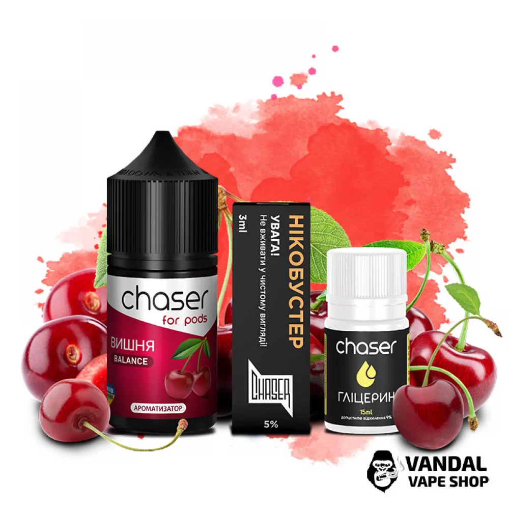 Набір для самозамісу Chaser ForPods 30 мл 50 мг зі смаком вишні