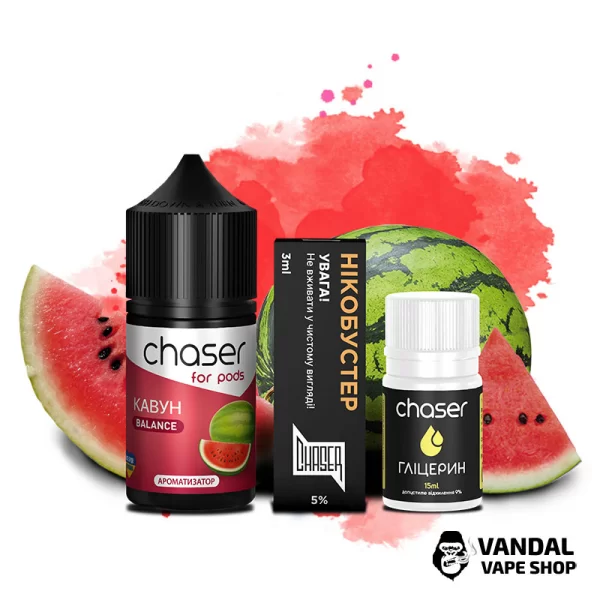 Набор для самозамеса Chaser ForPods 30 мл 50 мг со вкусом арбуза
