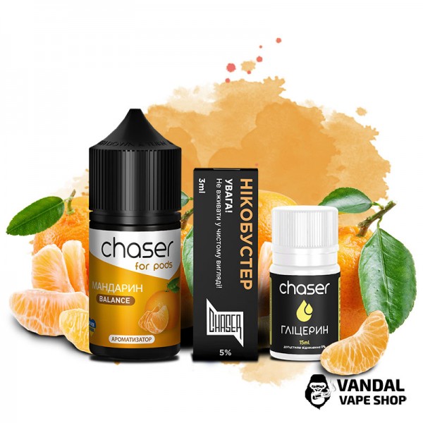 Набір для самозамісу Chaser ForPods 30 мл 50 мг зі смаком мандарина