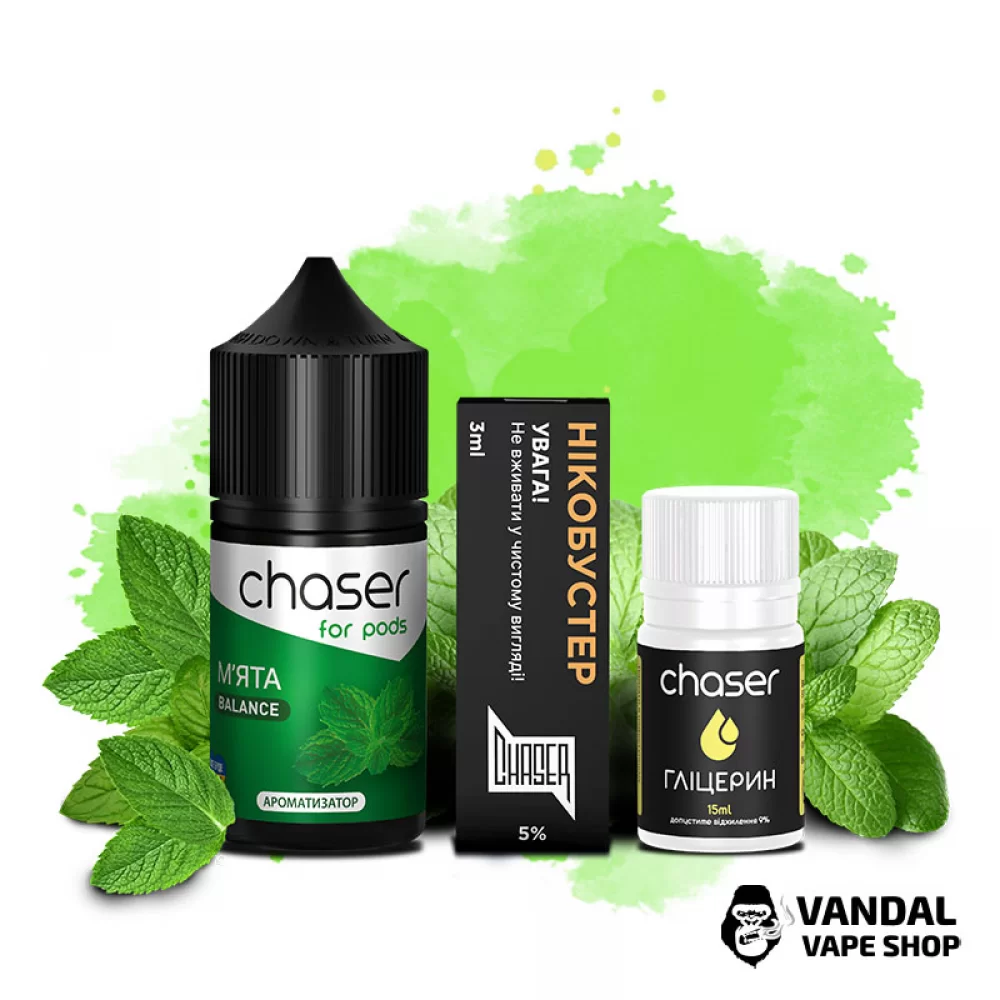 Набір для самозамісу Chaser ForPods 30 мл 50 мг зі смаком м'яти