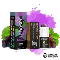 Набори для самозамісу Chaser Lux 30 мл 65 мг - Grape Mint