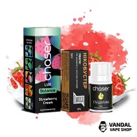 Набори для самозамісу Chaser Lux 30 мл 50 мг - Strawberry Cream