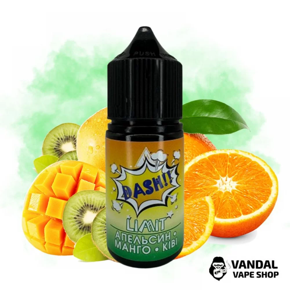 Набор для самозамеса Dash Limit 30 мл 50 мг со вкусом апельсина, манго и киви