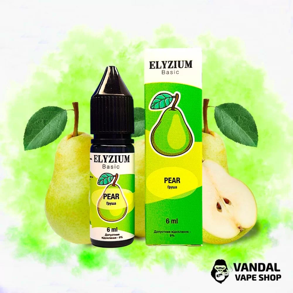 Набор для самозамеса Elyzium 15 мл 50 мг - со вкусом груши Набор для самозамеса Elyzium 15 мл 50 мг - со вкусом груши