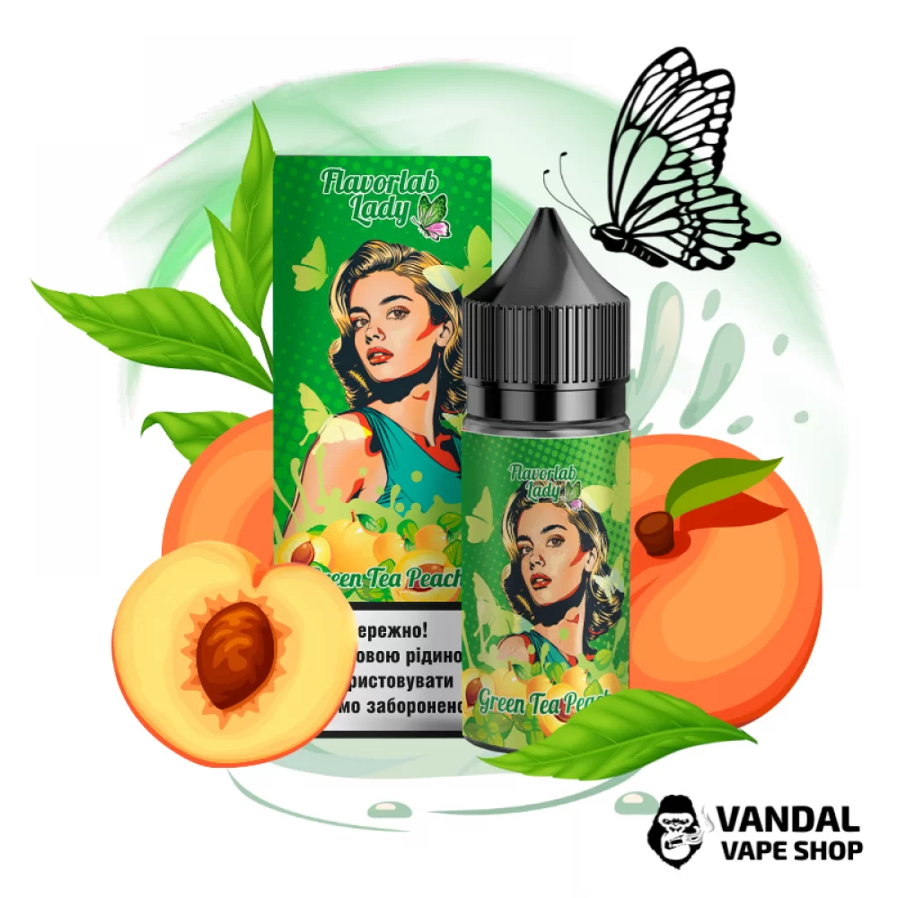 Набір для самозамісу Flavorlab Lady 30 мл зі смаком зелений персиковий чай