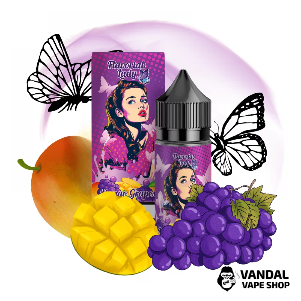 Набор для самозамеса Flavorlab Lady 30 мл со вкусом манго и винограда