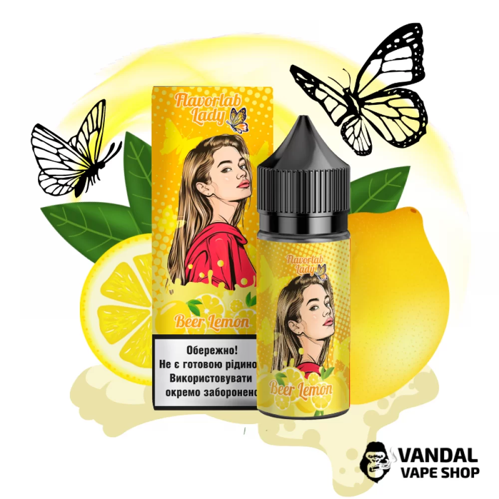 Набір для самозамісу Flavorlab Lady 30 мл зі смаком пива з лимоном
