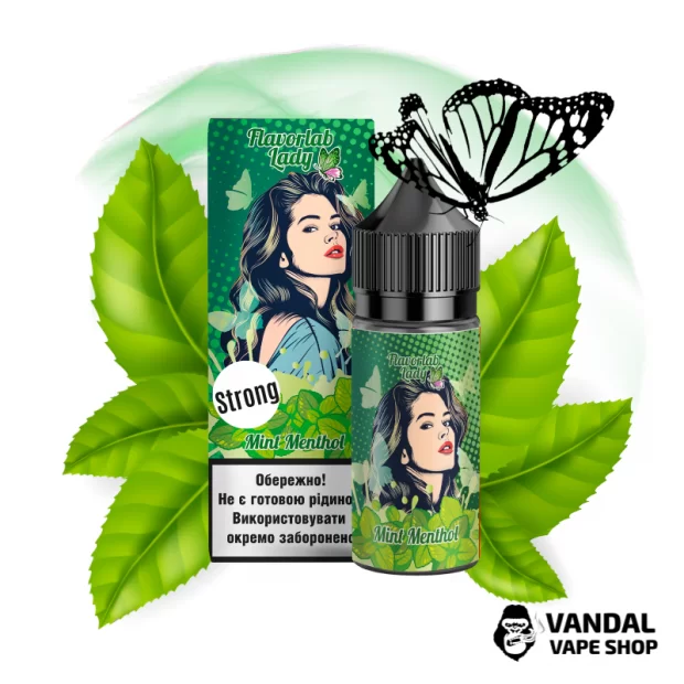 Набір для самозамісу Flavorlab Lady Strong 30 мл зі смаком м'яти та ментолу
