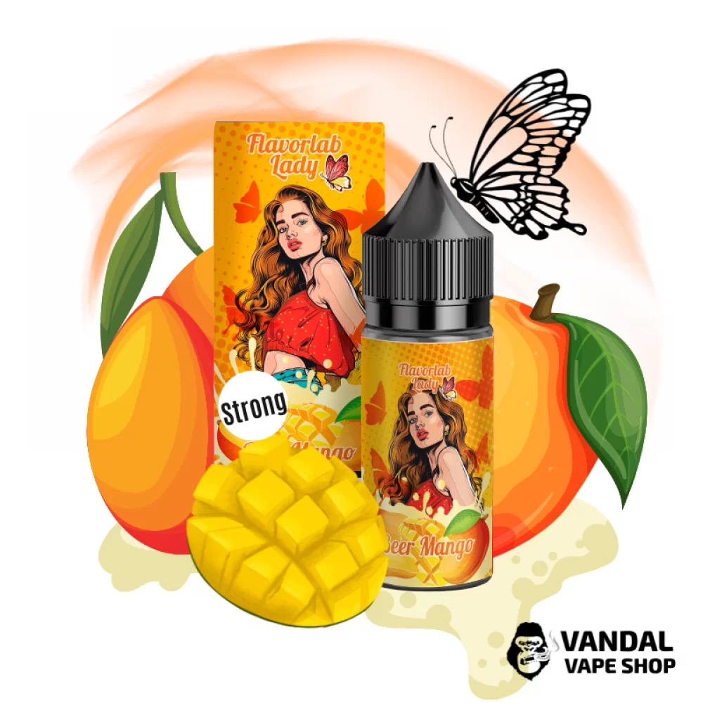 Набор для самозамеса Flavorlab Lady Strong 30 мл со вкусом пива и манго