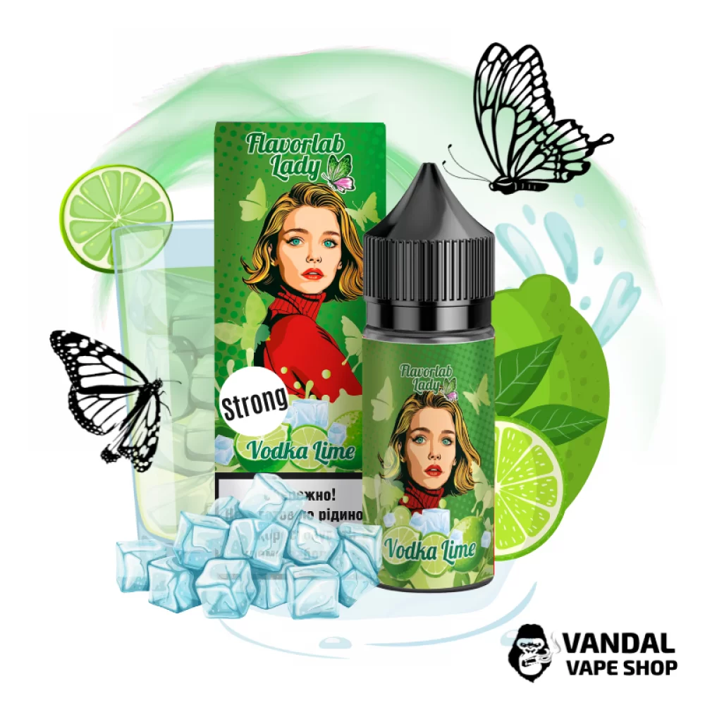 Набір для самозамісу Flavorlab Lady Strong 30 мл зі смаком горілки та лайму
