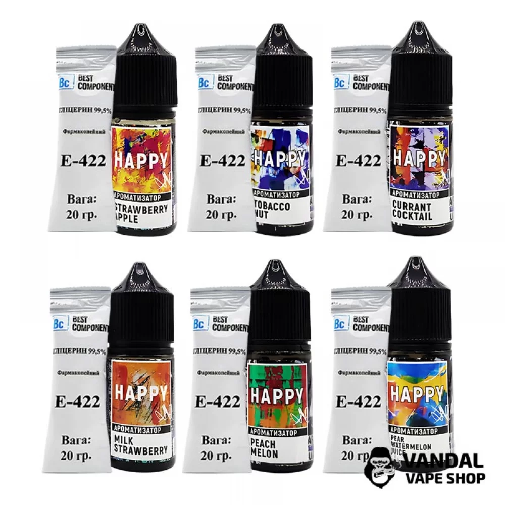 Набор для самозамеса HAPPY 30 мл Набор для самозамеса HAPPY 30 мл