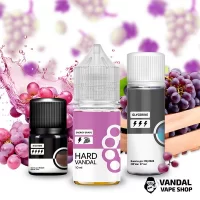 Наборы для самозамеса HARD VANDAL 30 мл 65 мг - Energy Grape